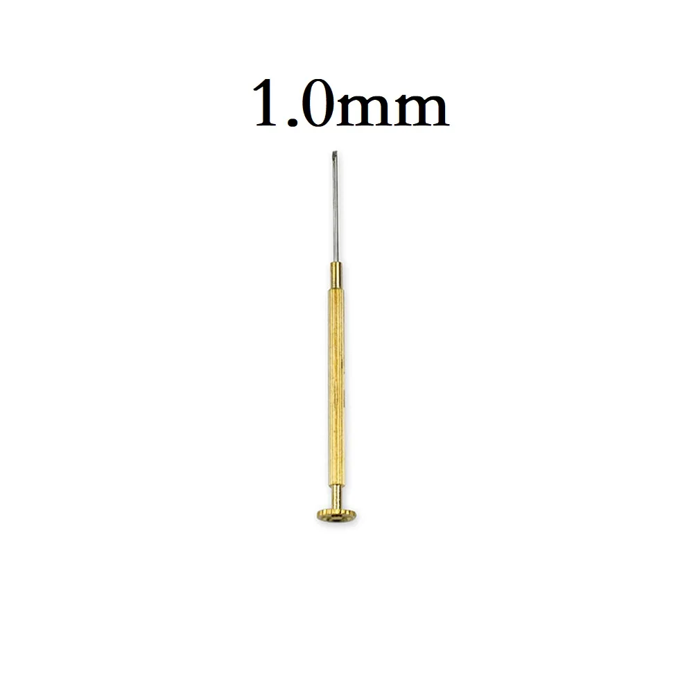 1PC 1.0-1.6mm Precise Slot Screwdrivers Golden Slotted Flat Blade For Watch Phone Repair Tool Convenient Household Tools
1PC 1.0-1.6mm Precise Slot Screwdrivers Golden Slotted Flat Blade For Watch Phone Repair Tool Convenient Household Tools