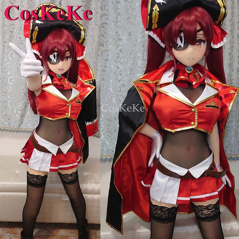 CosKeKe Houshou Marine Cosplay Anime VTuber Hololive Costume Sweet Lovely Nifty Uniform Women Activity Party Role Play Clothing
CosKeKe Houshou Marine Cosplay Anime VTuber Hololive Costume Sweet Lovely Nifty Uniform Women Activity Party Role Play Clothing