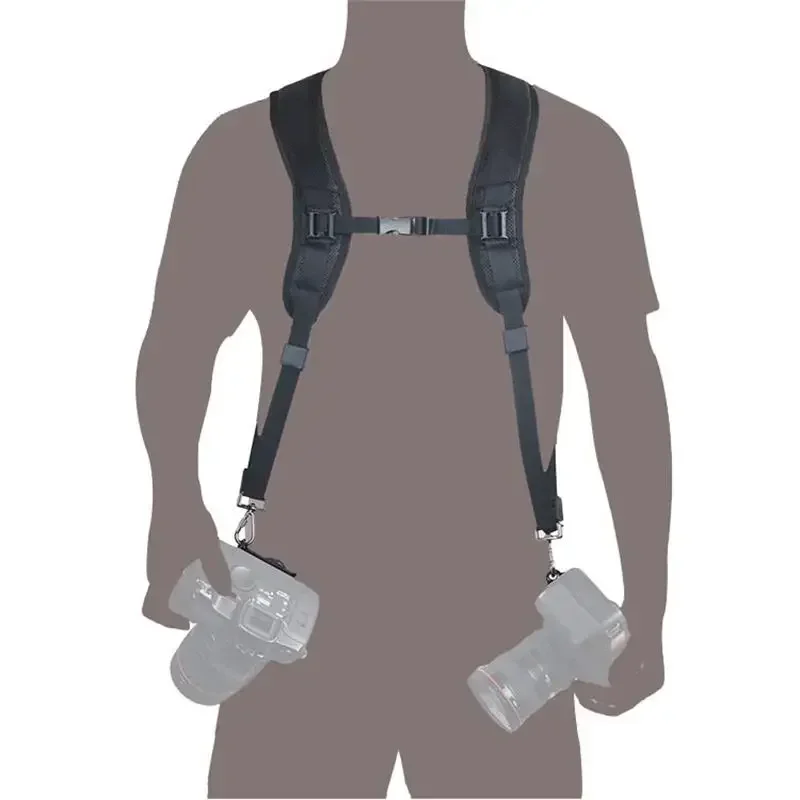 Double Dual Portable Shoulder Camera Neck Strap Quick Rapid Sling Camera Belt Adjustment for SLR DSLR Digital Camera Accessories 
Double Dual Portable Shoulder Camera Neck Strap Quick Rapid Sling Camera Belt Adjustment for SLR DSLR Digital Camera Accessories