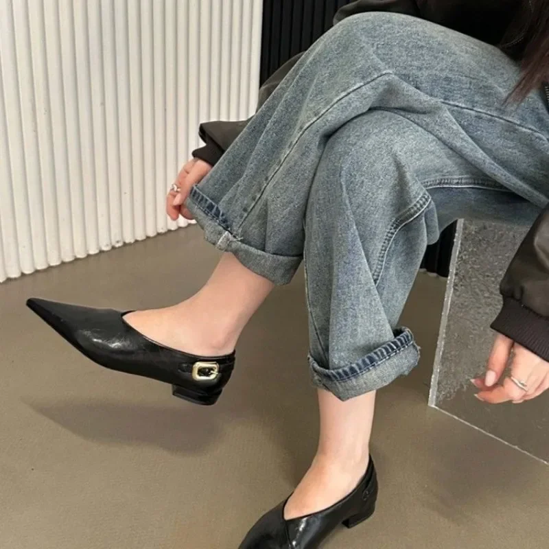 2024 New Women Low Heels Ballet Dance Super Pointed Toe Sandals Shoes Designer Loafers Shoes Casual Sport Walking Zapatillas
2024 New Women Low Heels Ballet Dance Super Pointed Toe Sandals Shoes Designer Loafers Shoes Casual Sport Walking Zapatillas