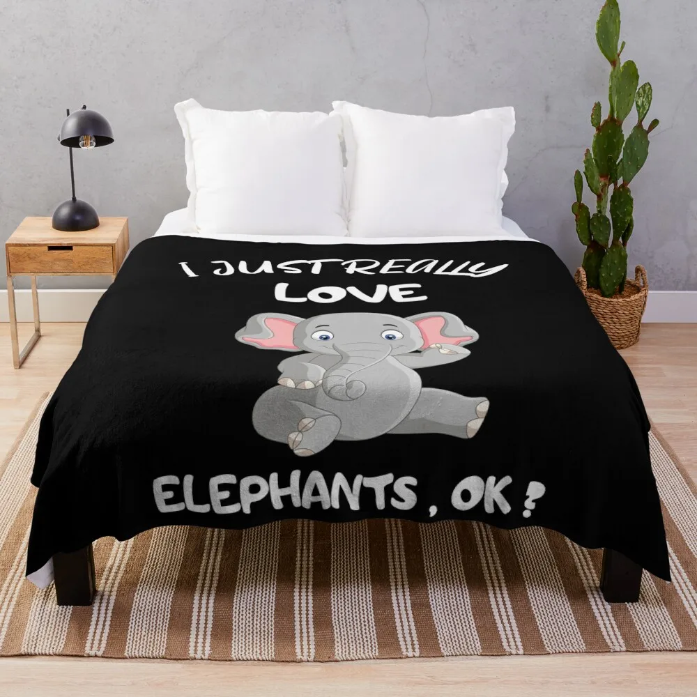 I Just Really Love Elephants , OkThrow Blanket Luxury Brand Blanket Single Blanket
I Just Really Love Elephants , OkThrow Blanket Luxury Brand Blanket Single Blanket