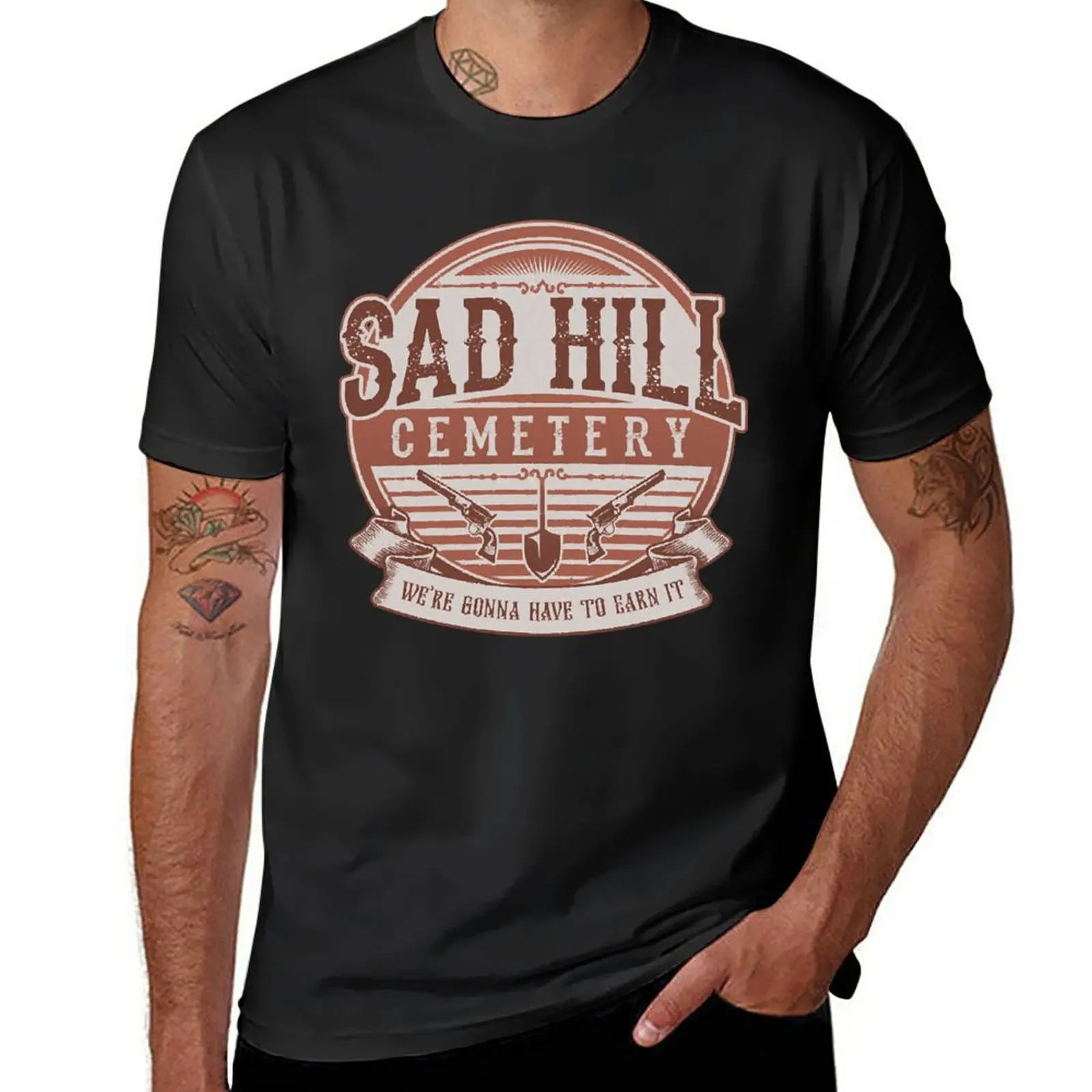 New Sad Hill Cemetery T-Shirt quick drying shirt tops plus size t shirts black t-shirts for men
New Sad Hill Cemetery T-Shirt quick drying shirt tops plus size t shirts black t-shirts for men