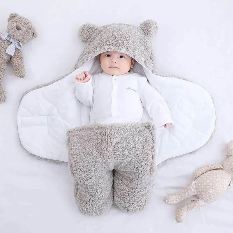 Soft Newborn Baby Wrap Blankets Baby Sleeping Bag Envelope For Newborn Sleepsack 100% Cotton thicken Cocoon for baby 0-9 Months
Soft Newborn Baby Wrap Blankets Baby Sleeping Bag Envelope For Newborn Sleepsack 100% Cotton thicken Cocoon for baby 0-9 Months