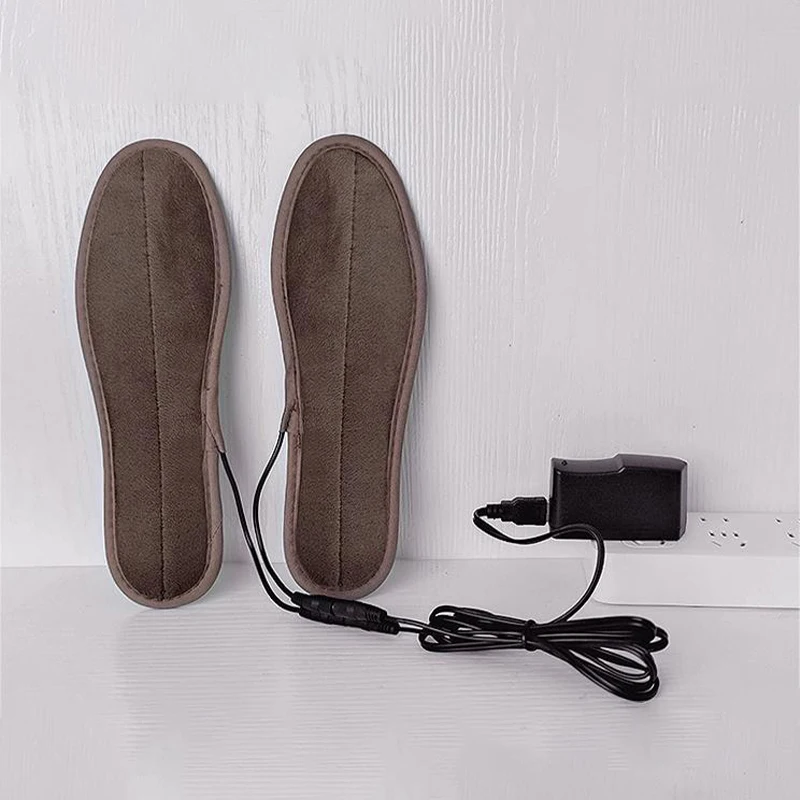 

Стельки с подогревом, зимние вставки для обуви, электрические стельки с USB-зарядкой для обуви, сохраняют тепло с меховыми вставками, стельки для обуви