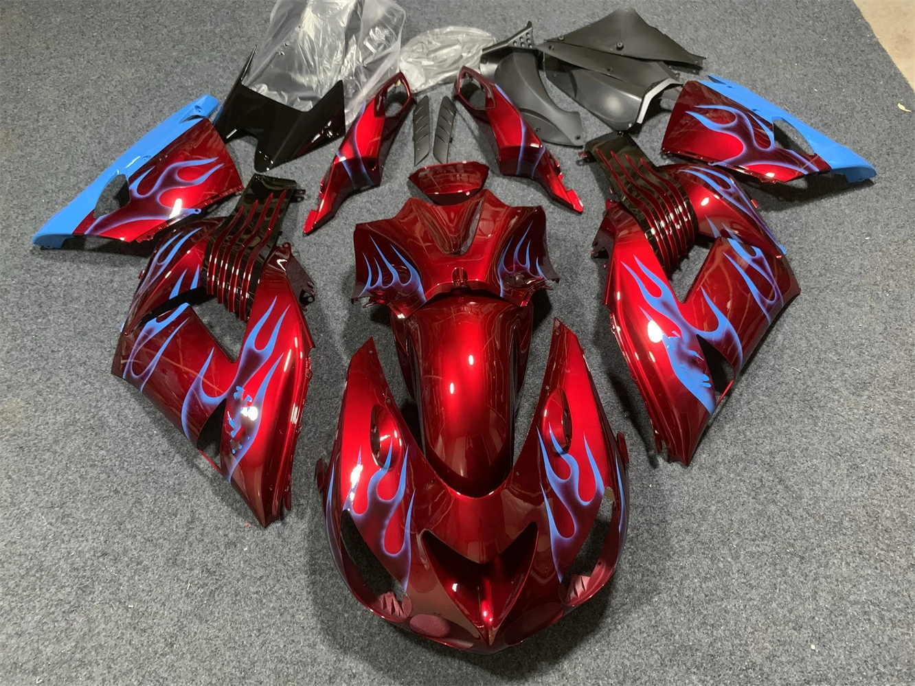 Motorcycle fairing for Kawasaki ZZR1400 ZX-14R 06-11 Year 14R 2006 2007 2008 2009 2010 2011 Fairing Blue red housing guard
Motorcycle fairing for Kawasaki ZZR1400 ZX-14R 06-11 Year 14R 2006 2007 2008 2009 2010 2011 Fairing Blue red housing guard