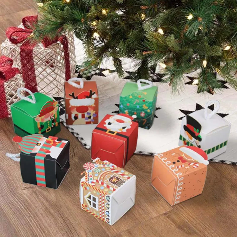 50pcs Christmas Gift Boxes Wholesale Candy Cookie Packaging Box Bag Christmas Party Decorations for Home Navidad New Year 2023
50pcs Christmas Gift Boxes Wholesale Candy Cookie Packaging Box Bag Christmas Party Decorations for Home Navidad New Year 2023