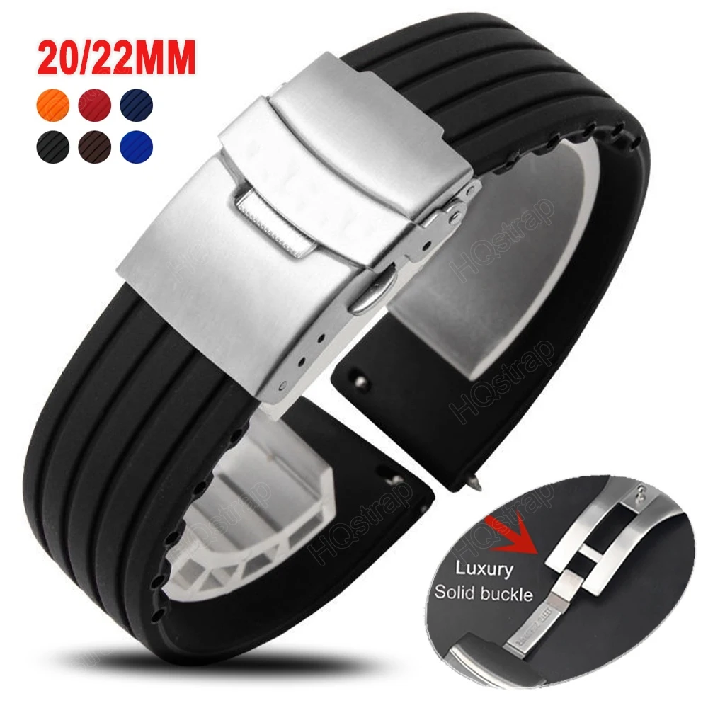 Silicone Watch Band 22mm 20mm Strap for Samsung Galaxy Watch 4 5 3 6 for Huawei Watch GT2 GT3 Rubber Bracelet Quick Release
Silicone Watch Band 22mm 20mm Strap for Samsung Galaxy Watch 4 5 3 6 for Huawei Watch GT2 GT3 Rubber Bracelet Quick Release