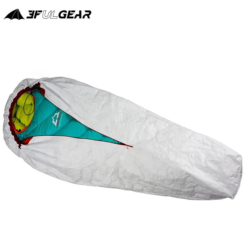 3F UL GEAR Portable TYVEK Sleeping Bag Cover Inner Breathable Warming Waterproof Ultralight Liner Bivy Bag Camping Equipment
3F UL GEAR Portable TYVEK Sleeping Bag Cover Inner Breathable Warming Waterproof Ultralight Liner Bivy Bag Camping Equipment