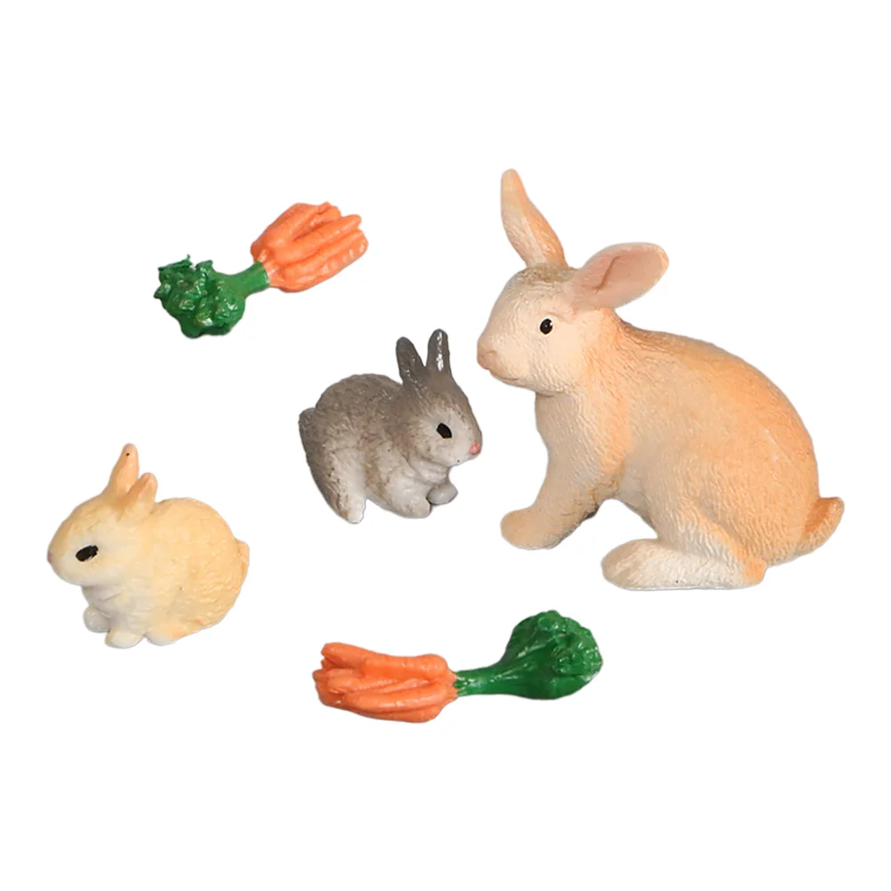 Model Rabbit Ornament Child Childrens Toys Bunny Miniature Plastic Desktop Decor
Model Rabbit Ornament Child Childrens Toys Bunny Miniature Plastic Desktop Decor