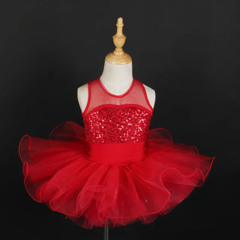 Sleeveless sequins ballet dress Chinese red ballet dance show costume ballerina children stage clothes ballet TUTU dresses
Sleeveless sequins ballet dress Chinese red ballet dance show costume ballerina children stage clothes ballet TUTU dresses