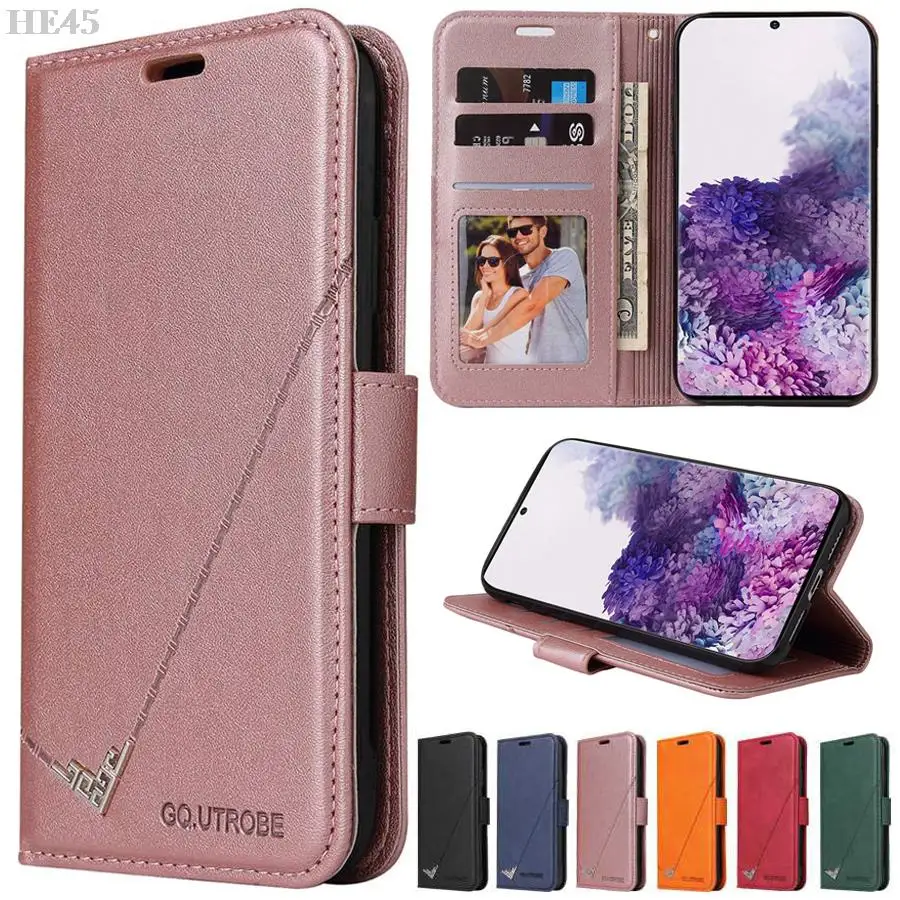 

Leather Case For Samsung Galaxy A12 A21s A22 A31 A32 A41 A50 A51 A52 A70 A71 A72 S22 Ultra S21 S20 FE S10 Plus Wallet Flip Cover