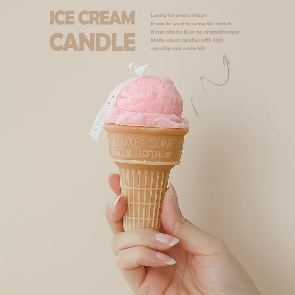Ice Cream Shaped Scented Candles Smokeless Scented Candles Valentine's Day Fragrance Aromatherapy Purifying Air Home Decoration
Ice Cream Shaped Scented Candles Smokeless Scented Candles Valentine's Day Fragrance Aromatherapy Purifying Air Home Decoration