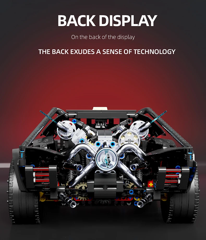 1828PCS Bat Car Building Blocks Technology Supercar Car Model Bricks Set With Light Kids DIY Educational Toys Desktop Deco Gifts 1828PCS Bat Car Building Blocks Technology Supercar Car Model Bricks Set With Light Kids DIY Educational Toys Desktop Deco Gifts