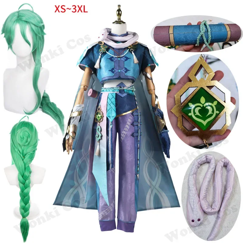 Game Impact Baizhu Cosplay Costume Bai Zhu Wig Liyue Bai Zhu Cosplay Carnival Costumes Full Set
Game Impact Baizhu Cosplay Costume Bai Zhu Wig Liyue Bai Zhu Cosplay Carnival Costumes Full Set
