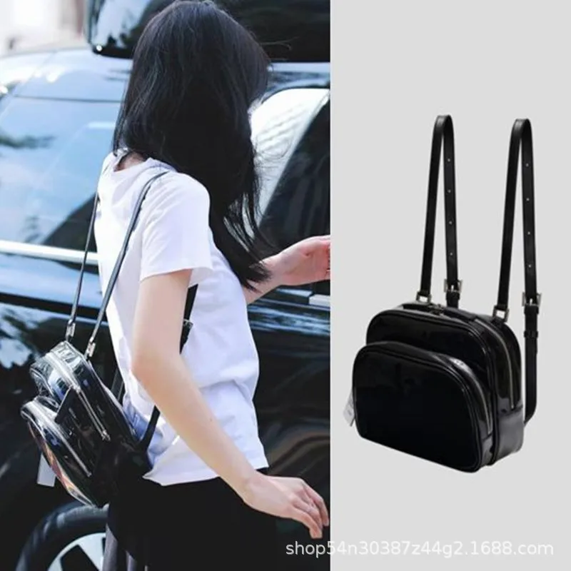 NIE Korean designer brand Jenn Ki Jeon ni's same backpack Korean version minimalist style bag
NIE Korean designer brand Jenn Ki Jeon ni's same backpack Korean version minimalist style bag