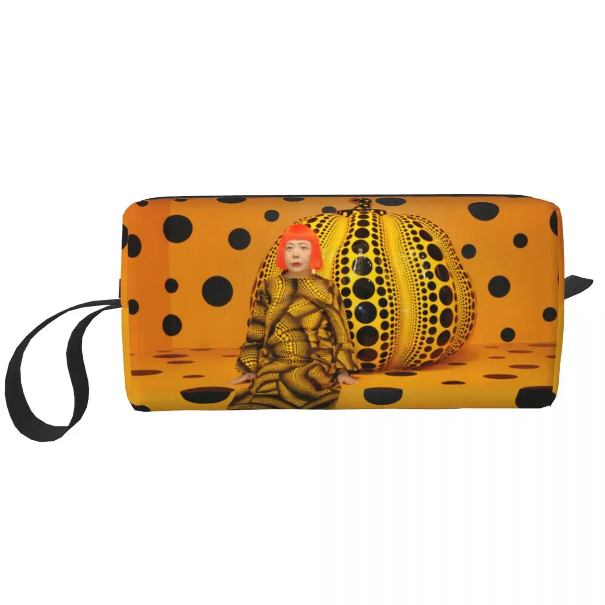 Kawaii Yayoi Kusama Pumkin дорожная сумка для туалетных принадлежностей женский косметический Органайзер для абстрактного искусства косметический набор для хранения косметики
Kawaii Yayoi Kusama Pumkin дорожная сумка для туалетных принадлежностей женский косметический Органайзер для абстрактного искусства косметический набор для хранения косметики