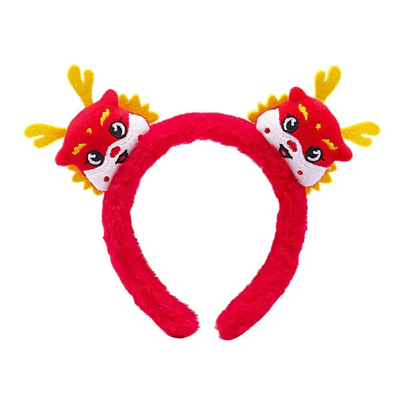 Cute Dragon Hair Hoops Exquisite Cartoon Chinese Dragon Plush Headband Spring Festival New Year Plush Headwears for Kids Girls
Cute Dragon Hair Hoops Exquisite Cartoon Chinese Dragon Plush Headband Spring Festival New Year Plush Headwears for Kids Girls