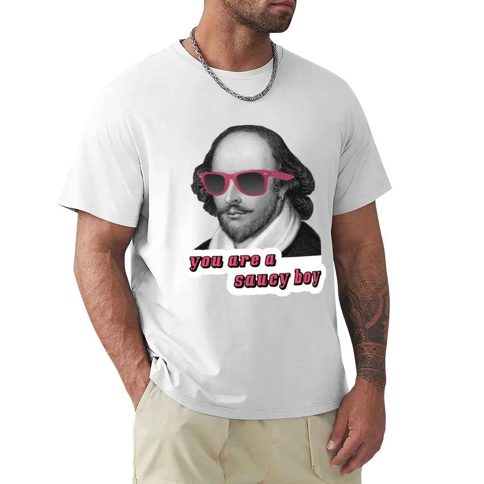 Shakespeare - 'You are a saucy boy' alternate text T-Shirt anime sweat customizeds mens graphic t-shirts pack
Shakespeare - 'You are a saucy boy' alternate text T-Shirt anime sweat customizeds mens graphic t-shirts pack