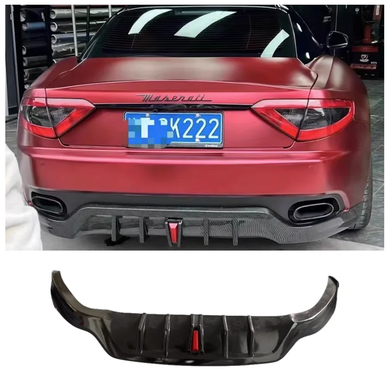For Maserati GT GTS 2007-2015(With Lamp)High Quality ABS Black Trunk Bumper Rear Diffuser Spoiler Exhaust Protector Cover
For Maserati GT GTS 2007-2015(With Lamp)High Quality ABS Black Trunk Bumper Rear Diffuser Spoiler Exhaust Protector Cover
