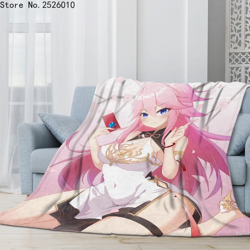 Плюшевое фланелевое одеяло Sakura Yae с 3D принтом, для взрослых, дома, офиса, дивана, путешествий, моющееся, повседневное, для студентов, фланелевое одеяло 04
Плюшевое фланелевое одеяло Sakura Yae с 3D принтом, для взрослых, дома, офиса, дивана, путешествий, моющееся, повседневное, для студентов, фланелевое одеяло 04