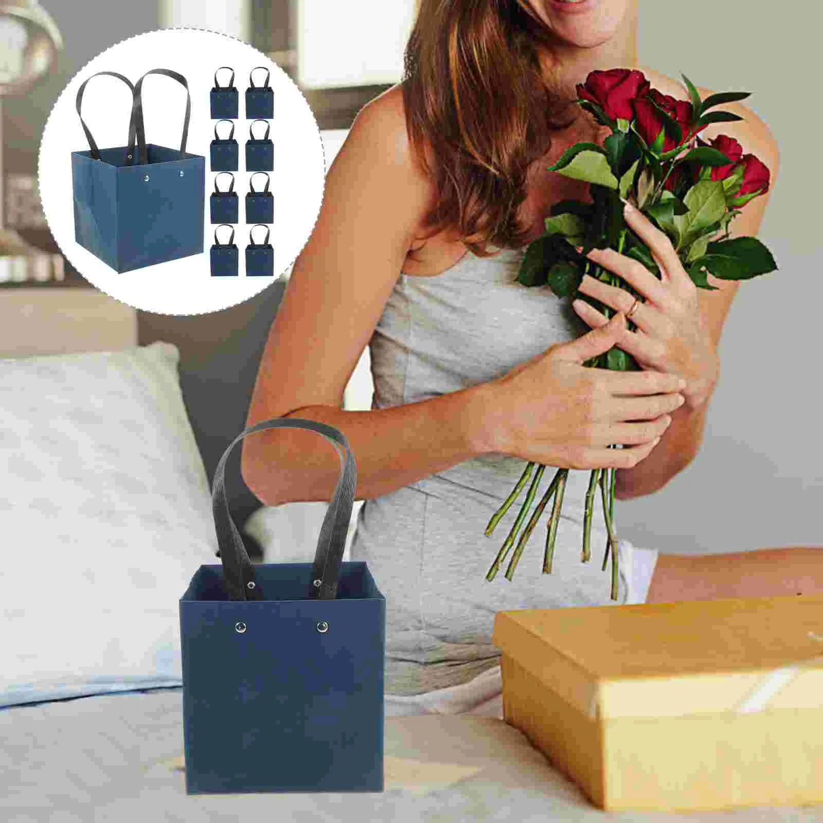 Paper Bag Gift Bags For Guest Sweet Valentine's Day With Handles Storage Cellophane
Paper Bag Gift Bags For Guest Sweet Valentine's Day With Handles Storage Cellophane