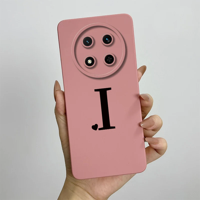 حافظة لهاتف Honor X9c حافظة هاتف Honor X9C 5G HonorX9c X 9c حافظات لطيفة بأحرف أولية مربعة من السيليكون غطاء خلفي للصدمات Fundas 136 حافظة لهاتف Honor X9c حافظة هاتف Honor X9C 5G HonorX9c X 9c حافظات لطيفة بأحرف أولية مربعة من السيليكون غطاء خلفي للصدمات Fundas