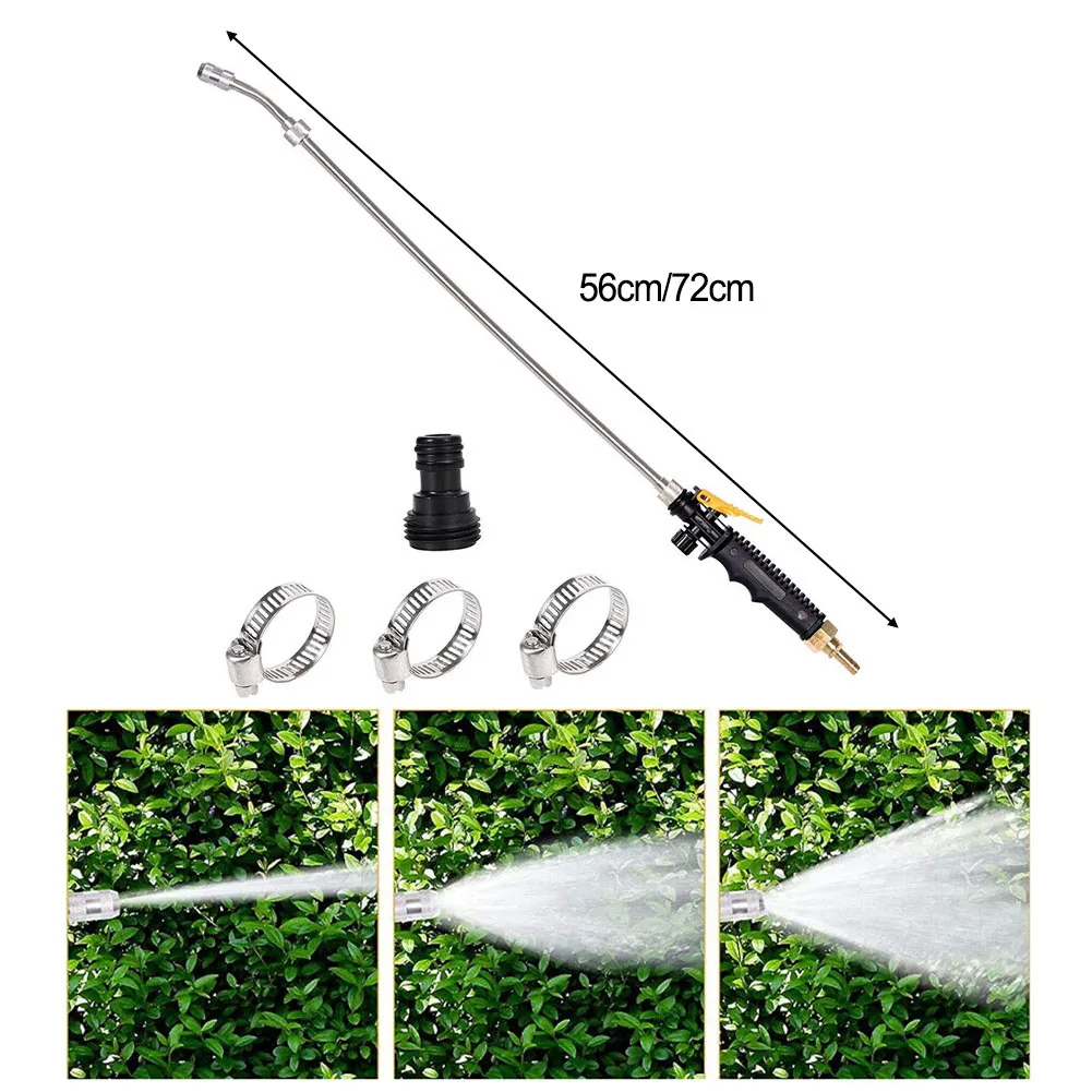 Handheld Stainless Steel Sprayer High Pressure Washer Sprayer For Garden Vehicle Wash Garden-Watering Nozzel Erplacement Parts
Handheld Stainless Steel Sprayer High Pressure Washer Sprayer For Garden Vehicle Wash Garden-Watering Nozzel Erplacement Parts
