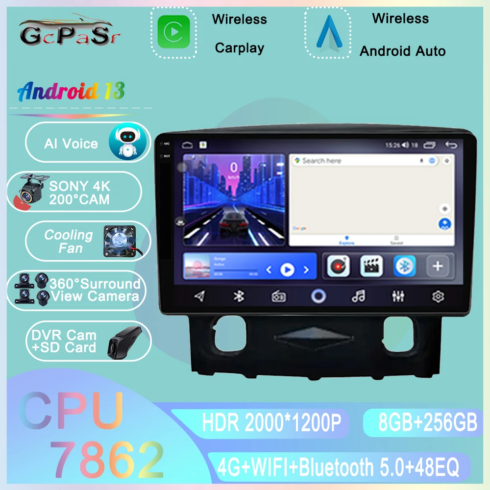 

Car Radio For Ford Kuga 2008-2010 Android Car DVD Auto Radio Stereo Head Unit Multimedia Player GPS Bluetooth 5G WIFI No 2din