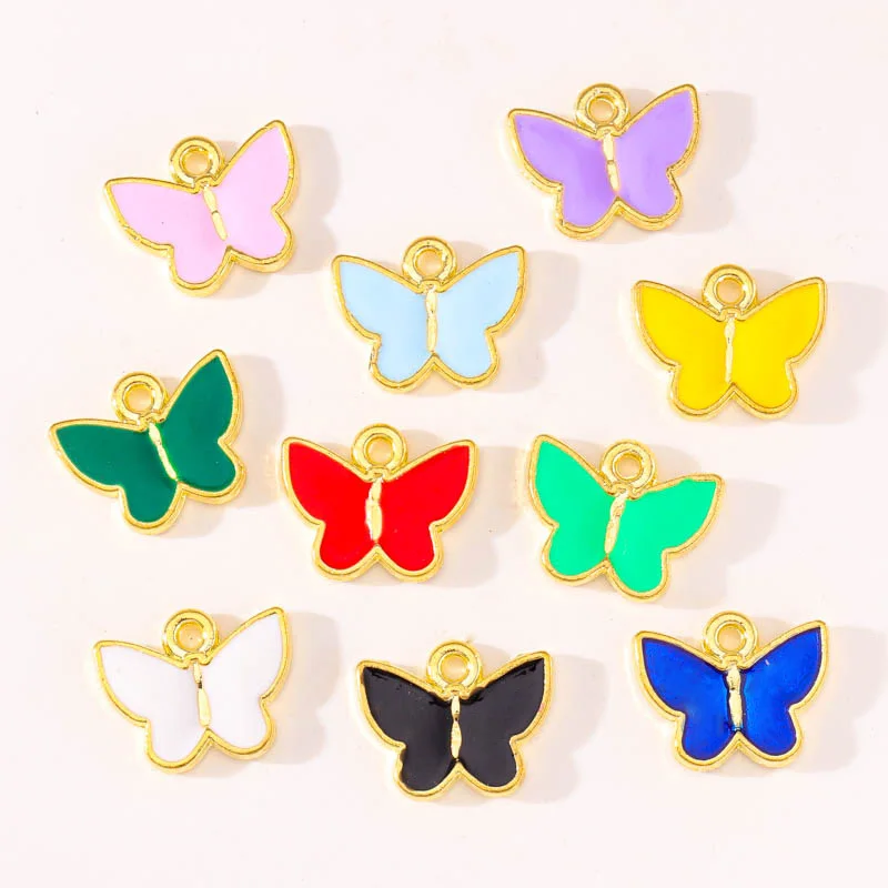 20Pcs Oil Drop Enamel Pendants Colorful Butterfly Female Elegant Earrings Necklace Bracelets DIY Making Charm For Jewelry Crafts
20Pcs Oil Drop Enamel Pendants Colorful Butterfly Female Elegant Earrings Necklace Bracelets DIY Making Charm For Jewelry Crafts