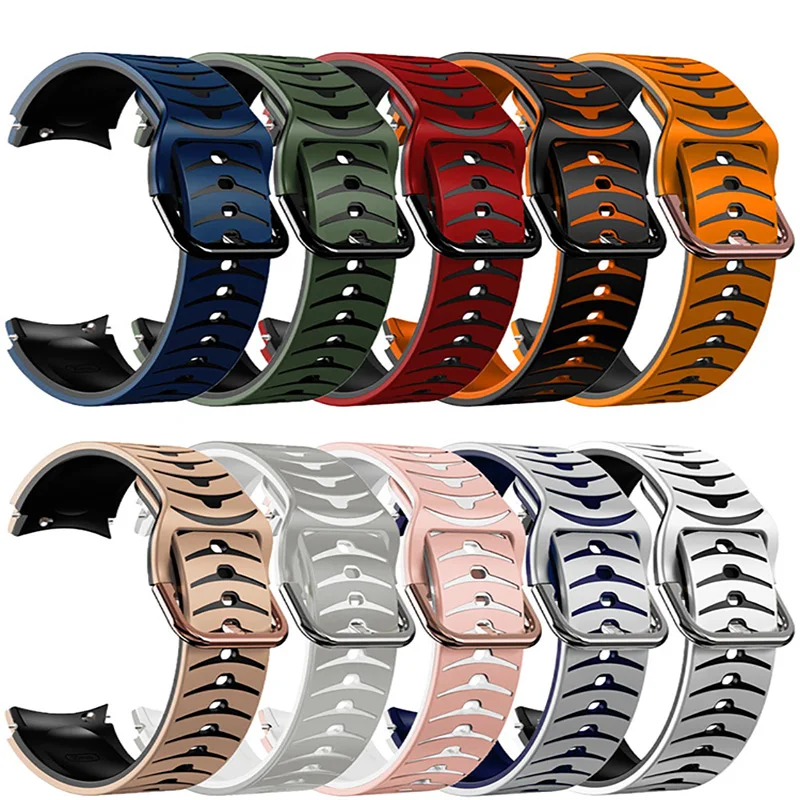 Replacement Smartwatch Wrist Straps For Samsung Galaxy Watch 5 Pro/4 44 40mm Silicone Watchband Watch 4 Classic 46 42mm Bracelet
Replacement Smartwatch Wrist Straps For Samsung Galaxy Watch 5 Pro/4 44 40mm Silicone Watchband Watch 4 Classic 46 42mm Bracelet