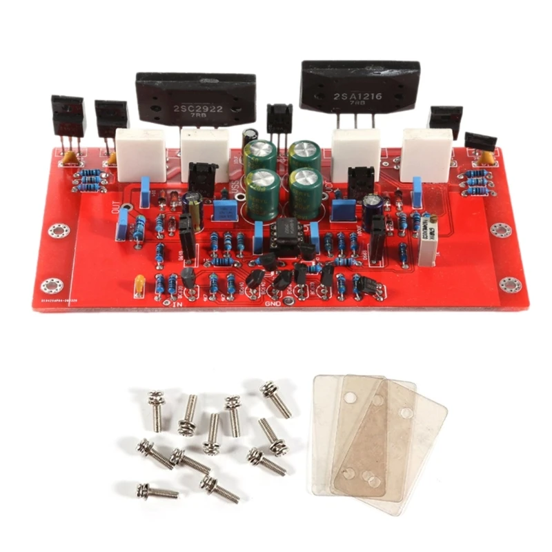 16FB Усилитель мощности StereoAmp HiFi DIY Base на 933 Цепь обратной связи 150 Вт 2SA1216 2SC2922 для домашних кинотеатров
16FB Усилитель мощности StereoAmp HiFi DIY Base на 933 Цепь обратной связи 150 Вт 2SA1216 2SC2922 для домашних кинотеатров