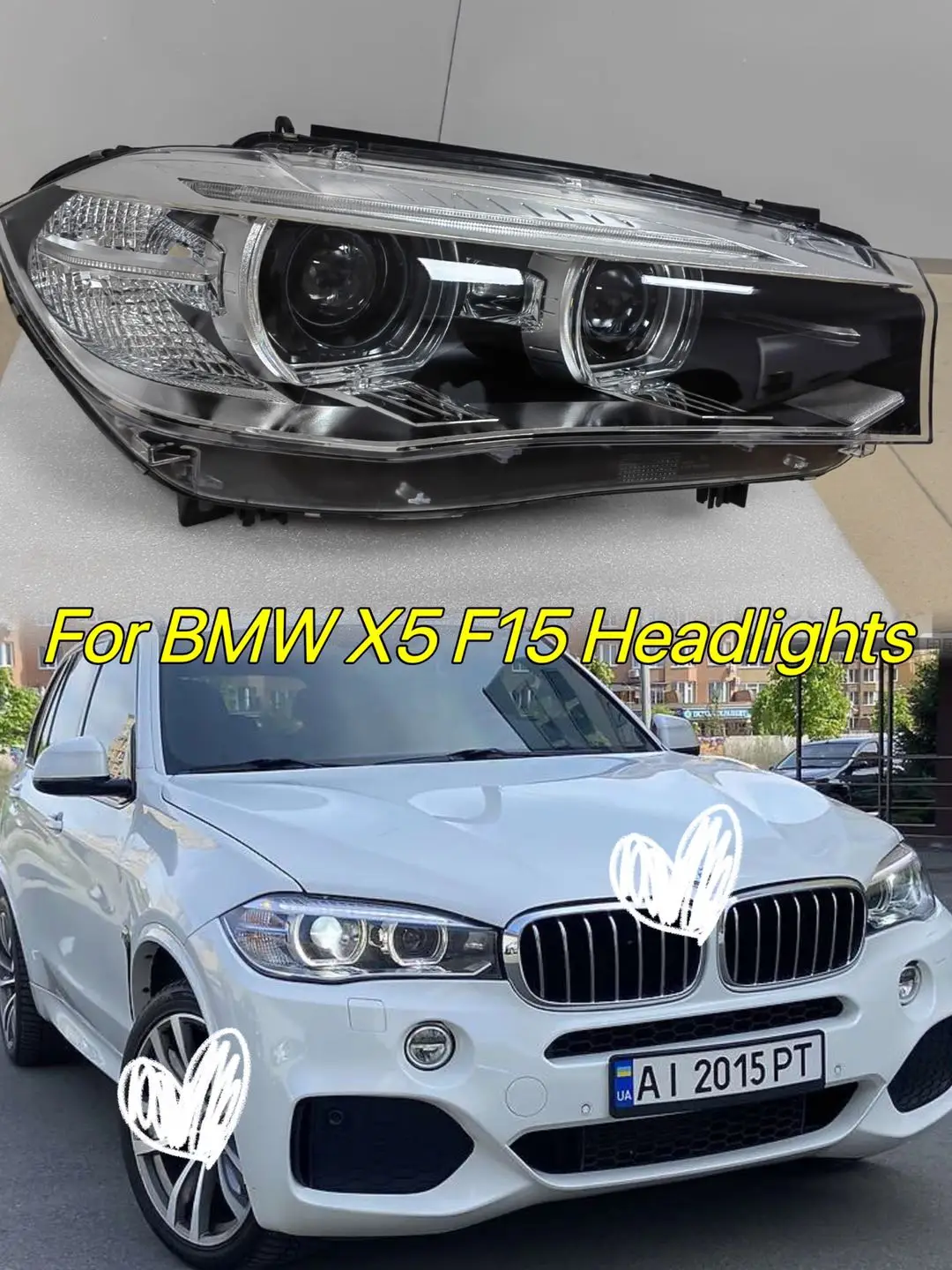 Для BMW X5 F15 Скрытая фара в сборе оригинальная головная Фара OEM 2014-2018 лет OEM 63117317101/102
Для BMW X5 F15 Скрытая фара в сборе оригинальная головная Фара OEM 2014-2018 лет OEM 63117317101/102