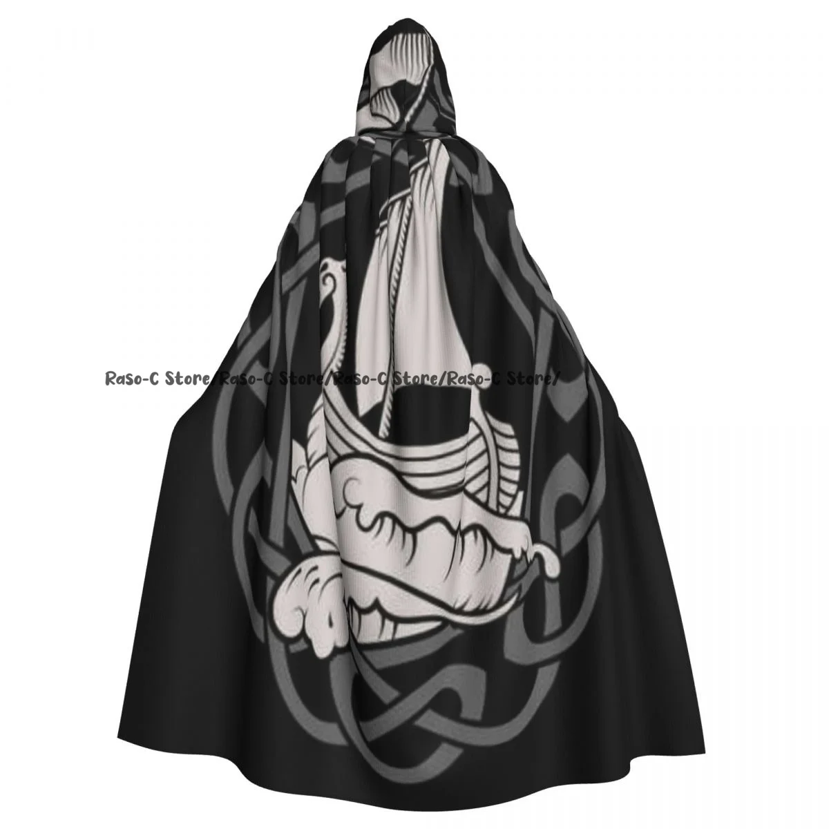 Накидка Drakkar в скандинавском стиле с капюшоном, накидка унисекс из полиэстера, аксессуар для костюма ведьмы 
Накидка Drakkar в скандинавском стиле с капюшоном, накидка унисекс из полиэстера, аксессуар для костюма ведьмы