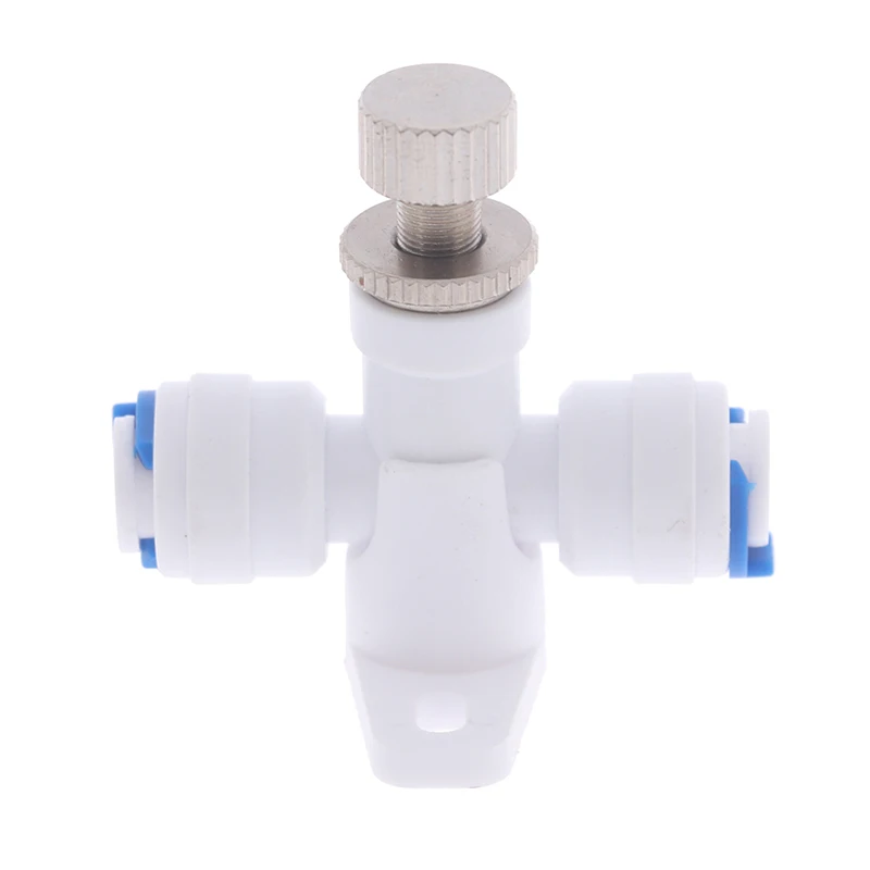 

1/4" Hose RO Water Flow Adjust Valve Regulator Waterflow Control Valve 2 Way Miniature Regulator Switch