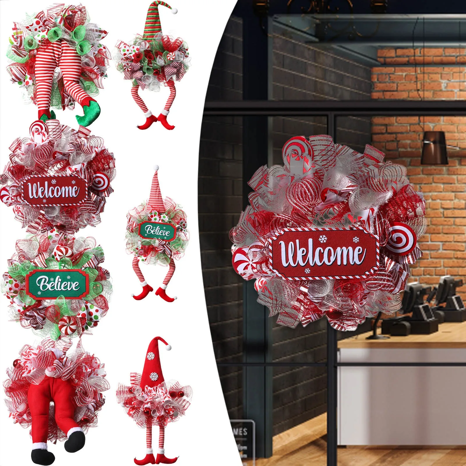 Новинка 2023, рождественские гирлянды, венки, подвесные украшения, реквизит для праздничной вечеринки, декоративная подвеска для окна
Новинка 2023, рождественские гирлянды, венки, подвесные украшения, реквизит для праздничной вечеринки, декоративная подвеска для окна