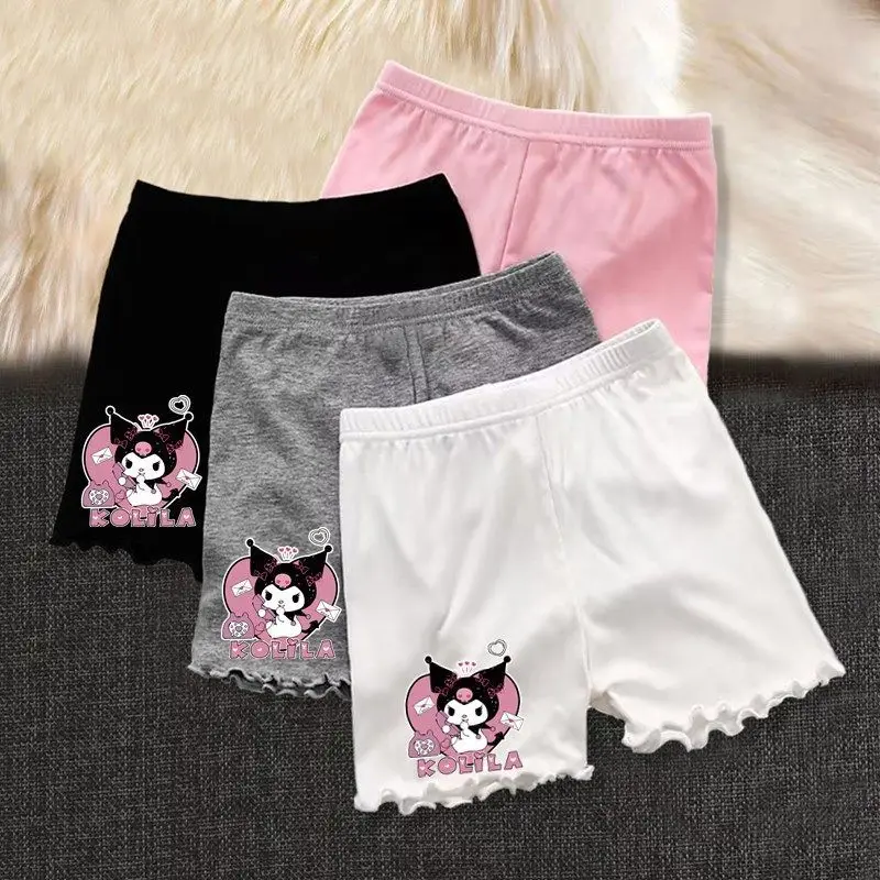 2024 Cute Kuromi Girls Safety Pants Sanrio Kawaii Anime Print Underpants Anti-Slip Cartoon Summer Thin Sweet Clothes Kid Gift
2024 Cute Kuromi Girls Safety Pants Sanrio Kawaii Anime Print Underpants Anti-Slip Cartoon Summer Thin Sweet Clothes Kid Gift
