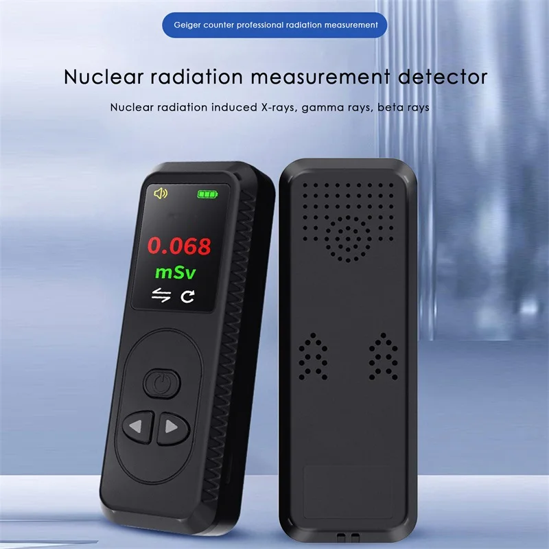 Portable Nuclear Radiation Detector Alarm Dosimeter Geiger Meter Lab Protection Accuracy Tester Monitor with LCD Display
Portable Nuclear Radiation Detector Alarm Dosimeter Geiger Meter Lab Protection Accuracy Tester Monitor with LCD Display