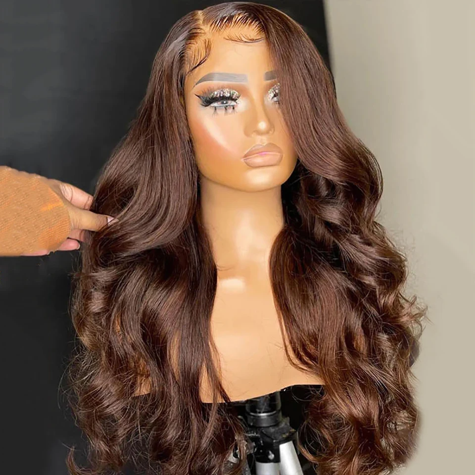 26 inch Long Brown Body Wave Preplucked 180%Density Glueless Lace Front Wig For Black Women BabyHair Daily Soft Cosplay
26 inch Long Brown Body Wave Preplucked 180%Density Glueless Lace Front Wig For Black Women BabyHair Daily Soft Cosplay