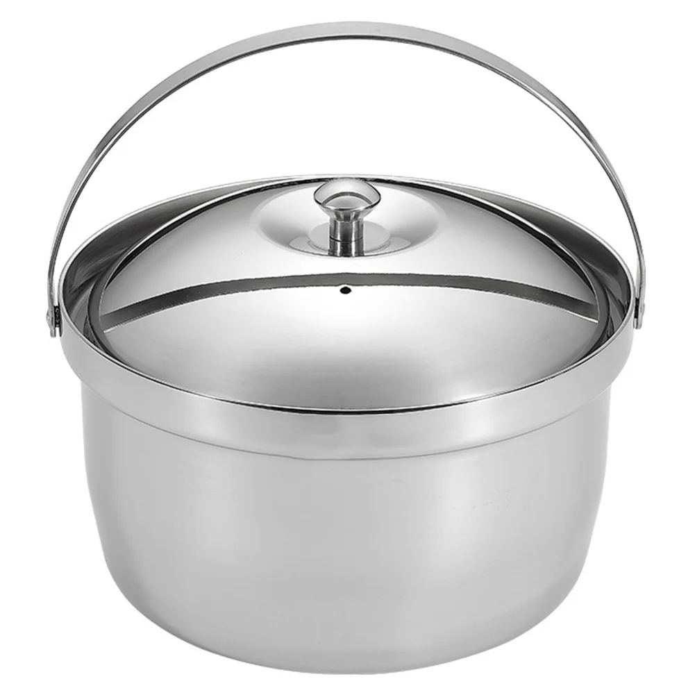 3L Cooking Soup Pot Outdoor Camping Tableware Wide Handle for Easy Moving Even Heat Distribution for Delicious Meals
3L Cooking Soup Pot Outdoor Camping Tableware Wide Handle for Easy Moving Even Heat Distribution for Delicious Meals