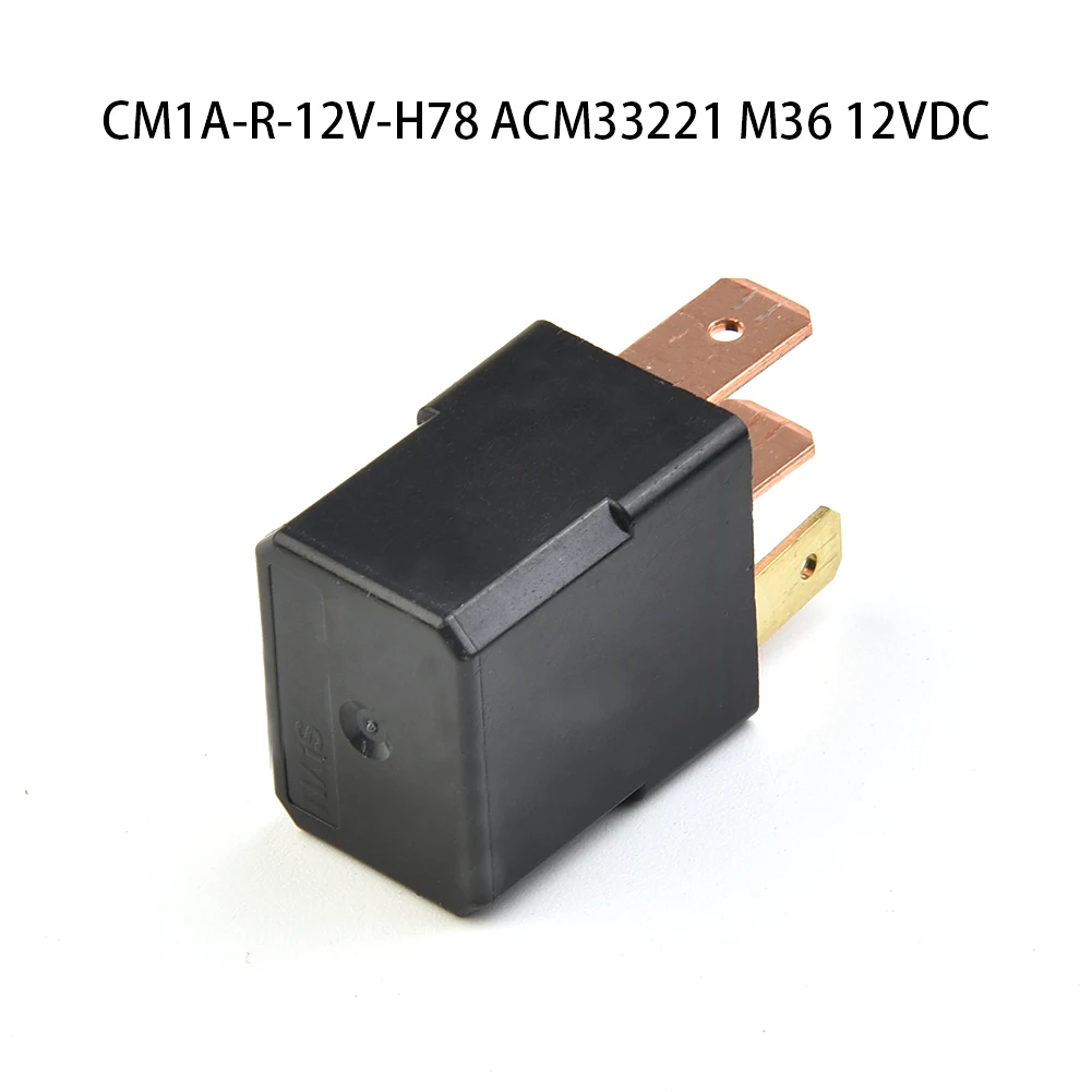 12V DC Automotive Relay 4Pins Accessory CM1A-R-12V-H78 ACM33221 M36 MultiUse Parts Replacement For Honda
12V DC Automotive Relay 4Pins Accessory CM1A-R-12V-H78 ACM33221 M36 MultiUse Parts Replacement For Honda