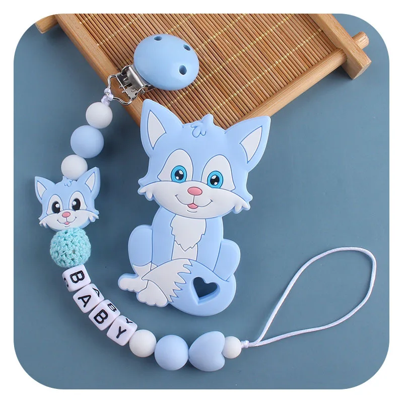Personalized Name Baby Pacifier Clips Chains Cat Silicone Teether Teething Toys Dummy Holder Pacifier Chain Gifts Custom
Personalized Name Baby Pacifier Clips Chains Cat Silicone Teether Teething Toys Dummy Holder Pacifier Chain Gifts Custom