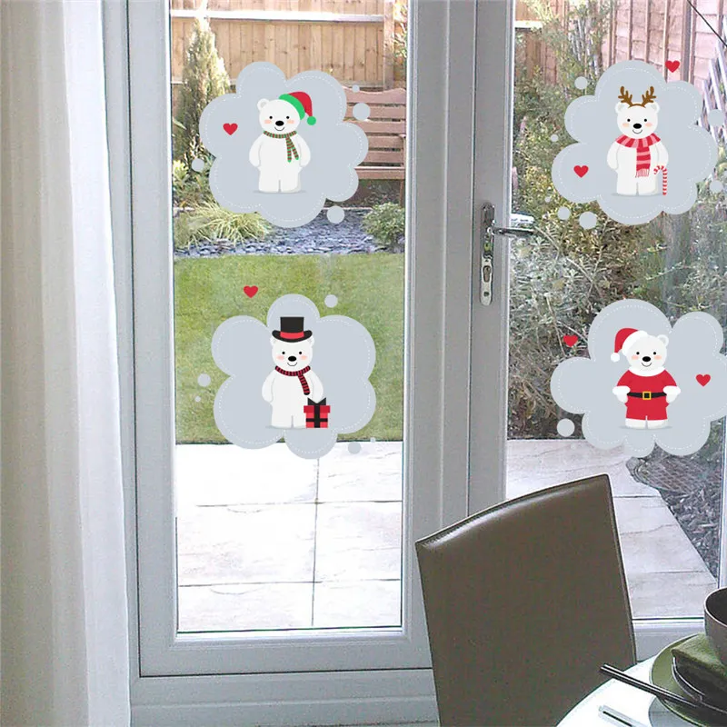 Funny Bears Cosplay Celebrate Christmas Wall Sticker For Shop Home Decoration Xmas Festival Mural Art Diy Kids Room Wall Decal
Funny Bears Cosplay Celebrate Christmas Wall Sticker For Shop Home Decoration Xmas Festival Mural Art Diy Kids Room Wall Decal