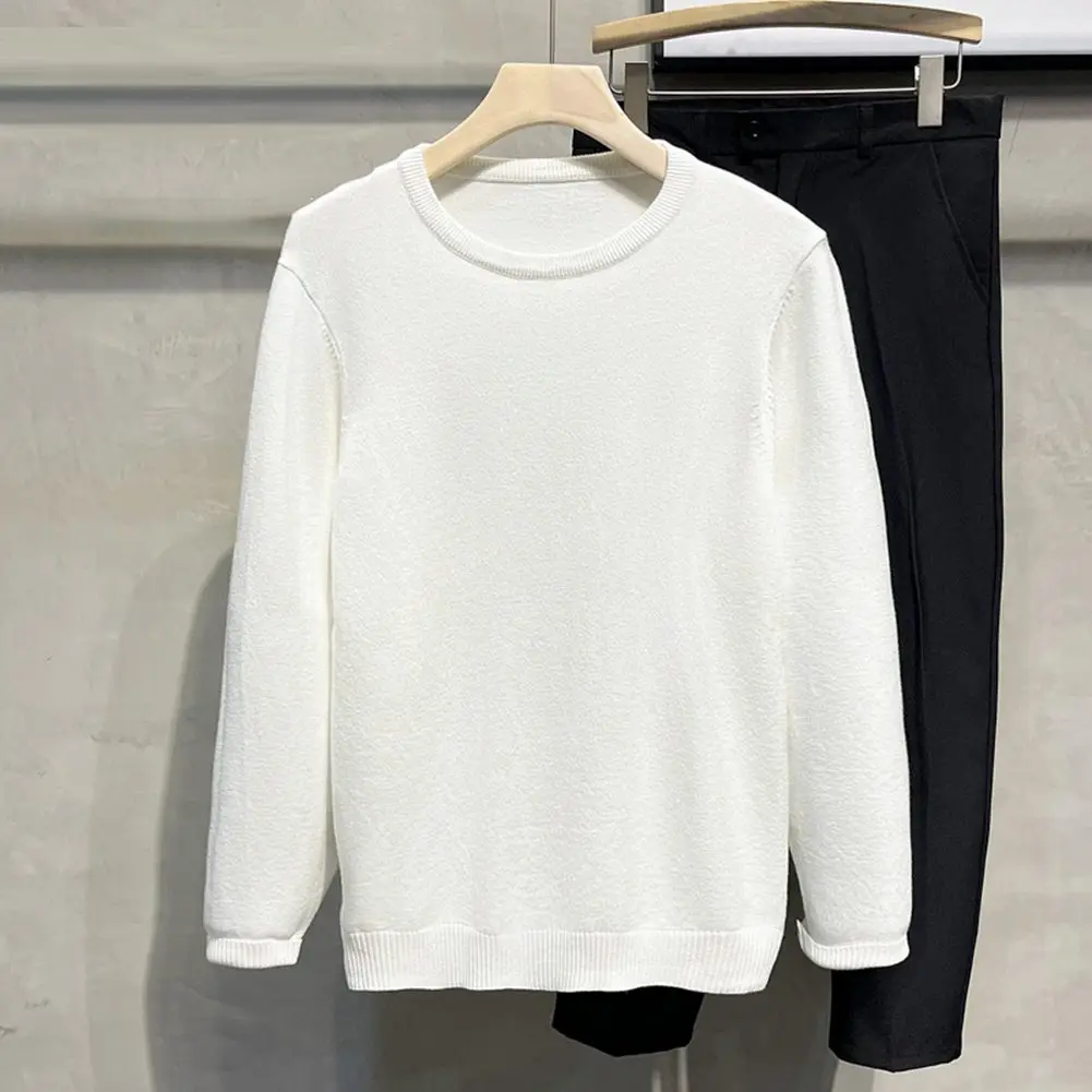Fashion Men's Knit Sweater Jumper O Neck Solid Color Thin Pullover Tops Long Sleeve Sweaters Undershirt Clothing
Fashion Men's Knit Sweater Jumper O Neck Solid Color Thin Pullover Tops Long Sleeve Sweaters Undershirt Clothing