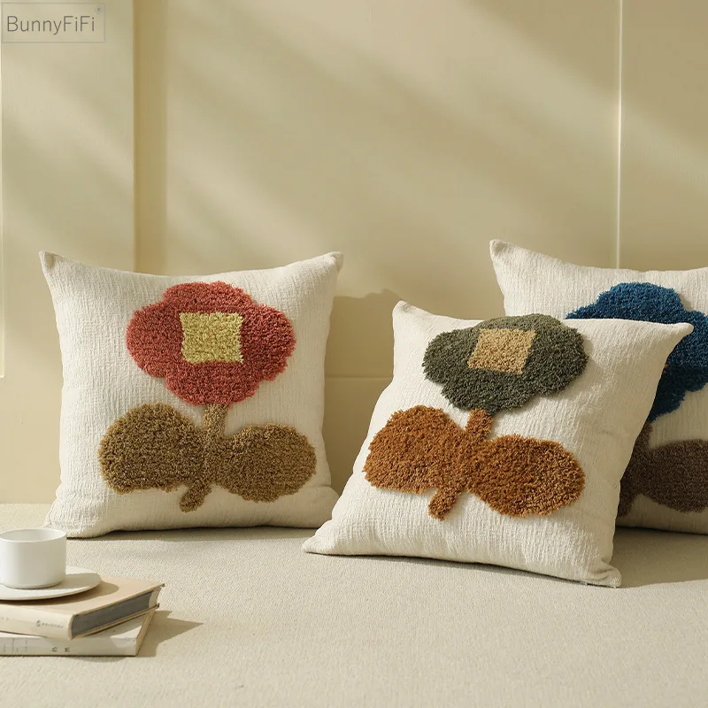 Home Decoration Floral Pillow Case Soft Chenille 45x45cm Tufted Soft Cushion Cover for Living Room Bedroom
Home Decoration Floral Pillow Case Soft Chenille 45x45cm Tufted Soft Cushion Cover for Living Room Bedroom