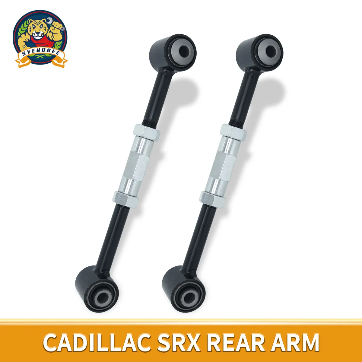 

Svenubee Pair of Rear Lower Control Arms Left & Right Suspension Kit Sets for Cadillac SRX 2010 2011 2012 2013 2014 2015