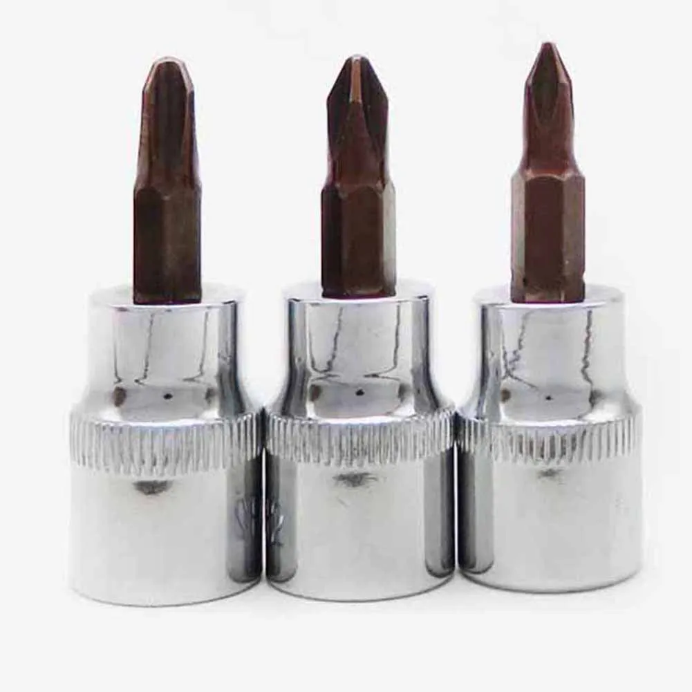 1PC Cross Screwdriver Bit 3/8inch 9.5mm Drive Socket Wrench Adapter Hand Tool Parts PH1 PH2 PH3 Socket Adapter Screwdriver
1PC Cross Screwdriver Bit 3/8inch 9.5mm Drive Socket Wrench Adapter Hand Tool Parts PH1 PH2 PH3 Socket Adapter Screwdriver