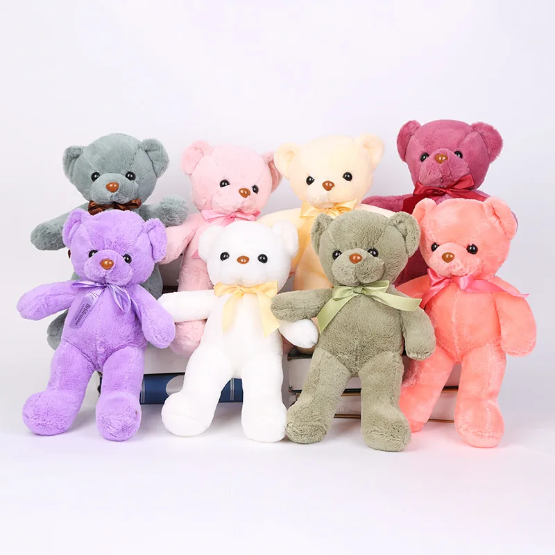 30pcs/lot Wholesale Plush Animal Doll Toy Multicolor Ribbon Teddy Bear Stuffed Keychain Key Chain Gift Car Decoration Pta383
30pcs/lot Wholesale Plush Animal Doll Toy Multicolor Ribbon Teddy Bear Stuffed Keychain Key Chain Gift Car Decoration Pta383