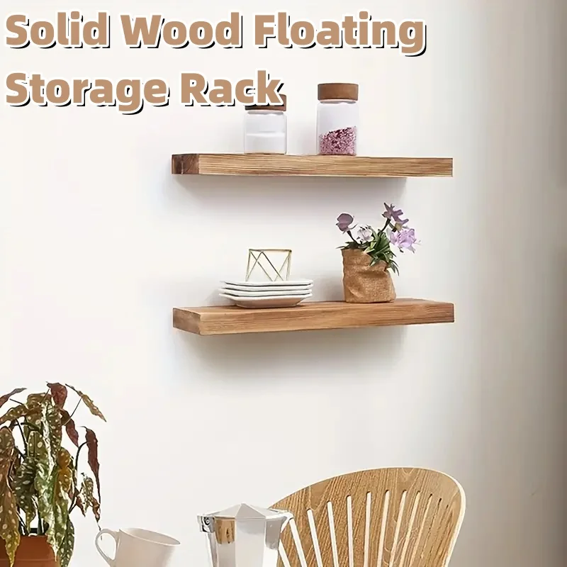 1/2PCS Solid Wood Floating Shelf Room Decoration Rack Wall Mounted Plant Flower Pot Bathroom Kitchen Furniture Storage Rack
1/2PCS Solid Wood Floating Shelf Room Decoration Rack Wall Mounted Plant Flower Pot Bathroom Kitchen Furniture Storage Rack