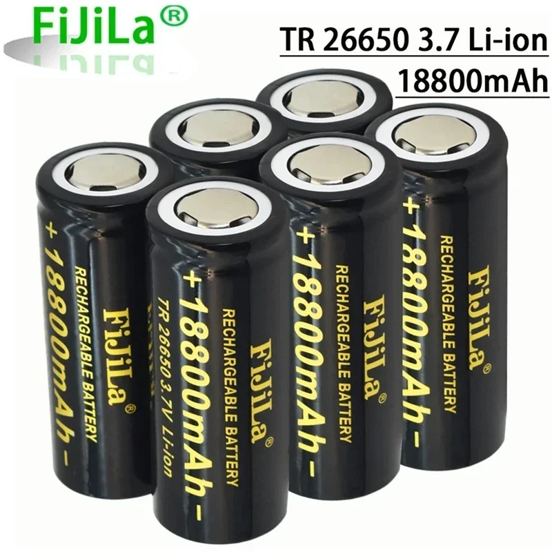 100% New Original High Quality 26650 Battery 18800mAh 3.7 V 50A Lithium Ion Battery For 26650 LED Flashlight
100% New Original High Quality 26650 Battery 18800mAh 3.7 V 50A Lithium Ion Battery For 26650 LED Flashlight