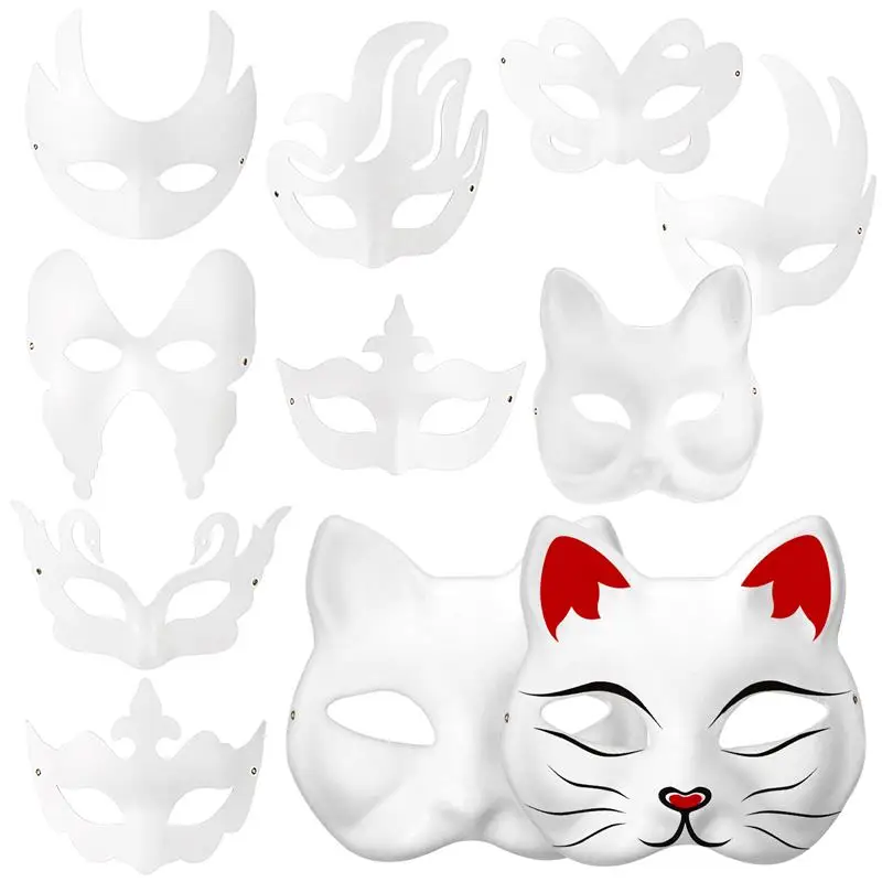 20pcs Cosplay Masks DIY Unpainted Masquerade Masks Women Carnival Mask Blank Mask Props
20pcs Cosplay Masks DIY Unpainted Masquerade Masks Women Carnival Mask Blank Mask Props